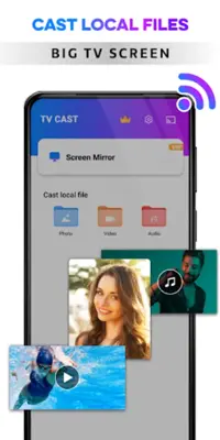 Cast To TV android App screenshot 2